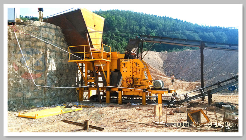 云南昆明?？诙弦桓咿D(zhuǎn)速反擊破制石英砂生產(chǎn)線